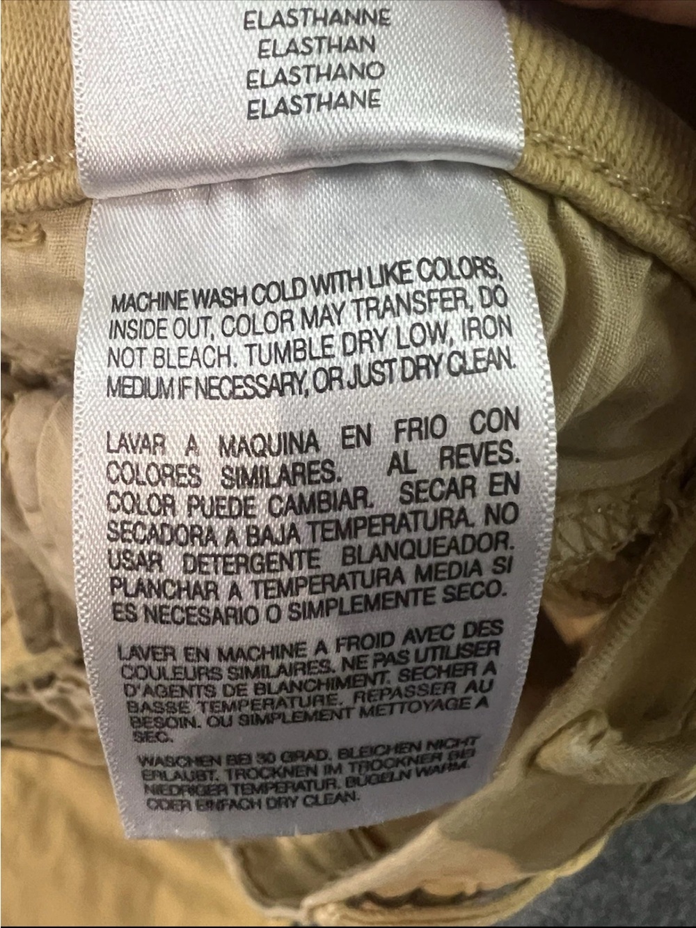 Mother high waisted Hustler ankle fray Beige 27 Modern California Retro Style - Picture 7 of 9